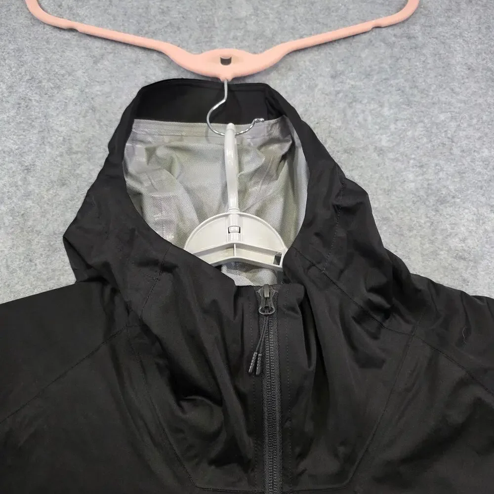 The North Face‎ All Weather Jacket Mens 2XL Black DryVent Hooded Hike Waterproof